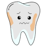 Stained teeth