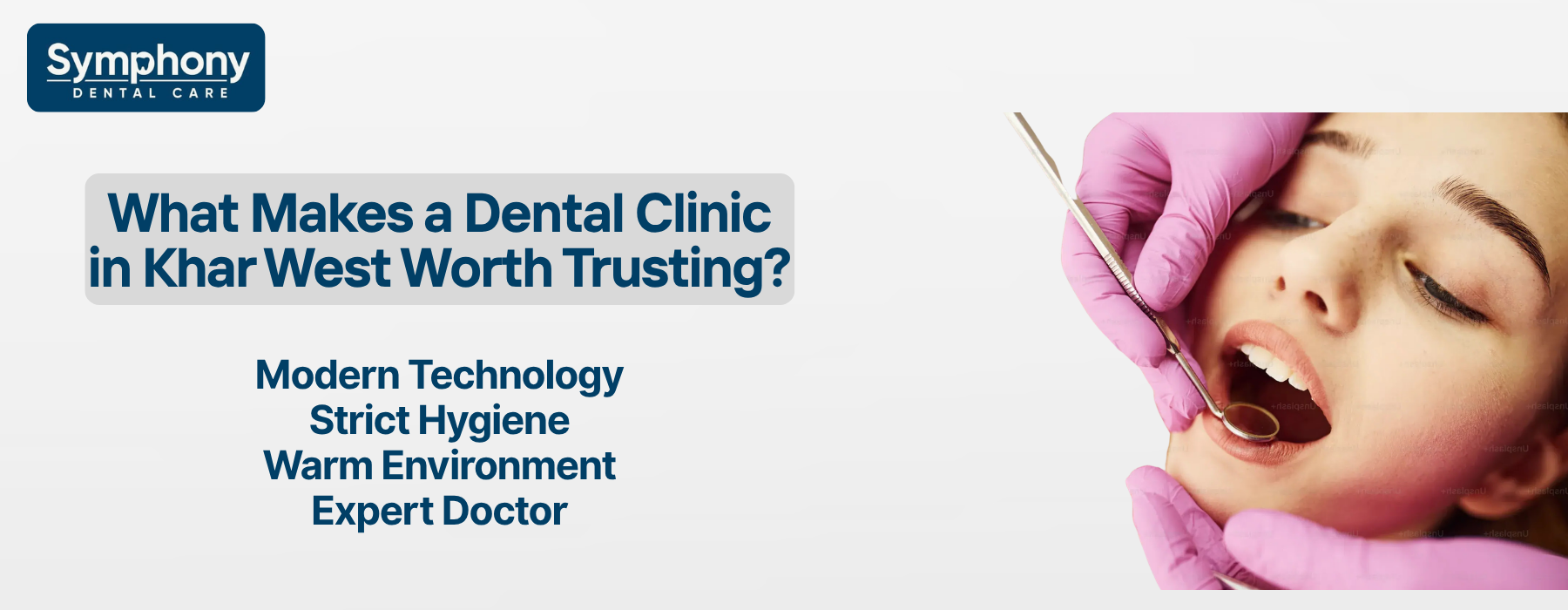 What Makes a Dental Clinic in Khar West Worth Trusting?