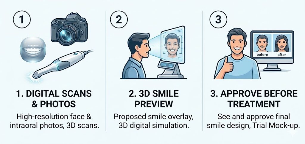 The 3-Step Process Infographic For easy scanning, I created a clean, vertical infographic that summarizes the 3D workflow described in the blog
