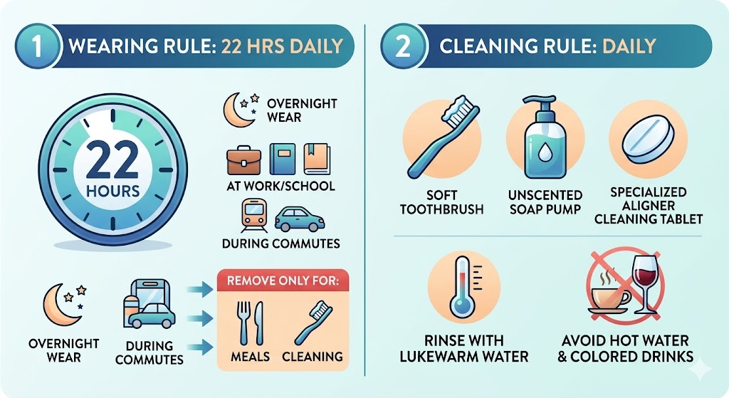 The Daily Rules for Success in Invisalign Aligners Treatment Bandra West