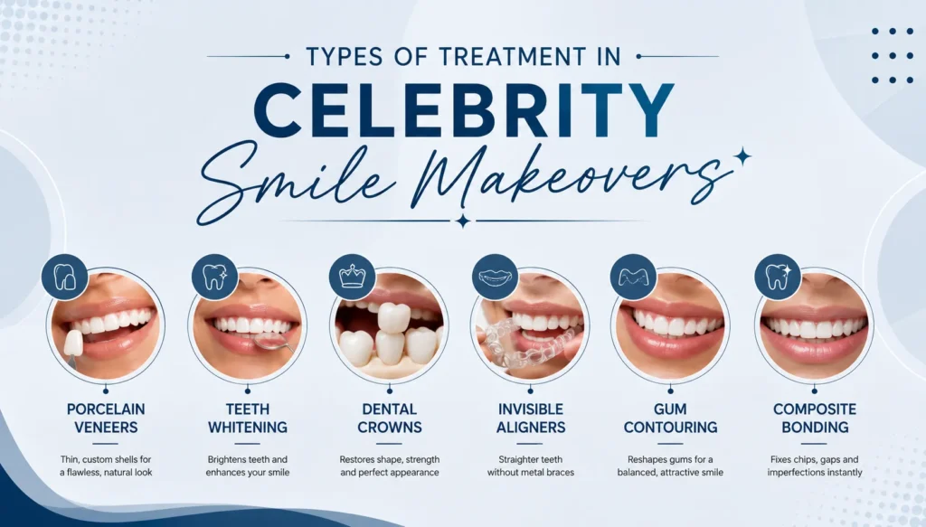 Types of Smile Makeover Treatment
